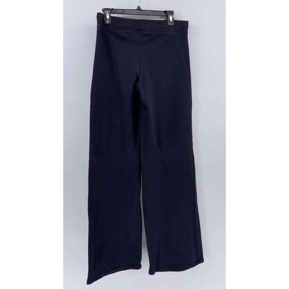 NAUTICA JEANS COMPANY Women's Vintage Navy Wide-Leg Relaxed-Fit Sweatpants SZ S - Picture 2 of 10